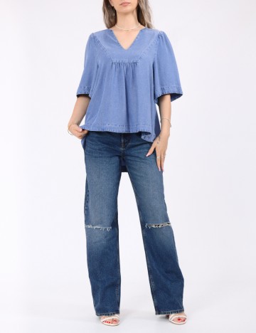 Bluza Vero Moda, albastru