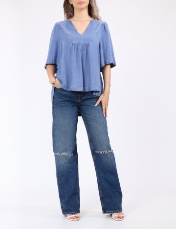 Bluza Vero Moda, albastru