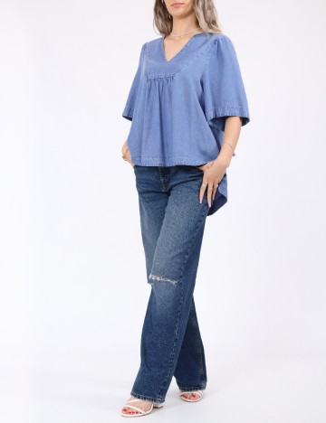 Bluza Vero Moda, albastru