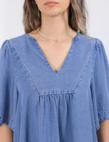 Bluza Vero Moda, albastru Albastru