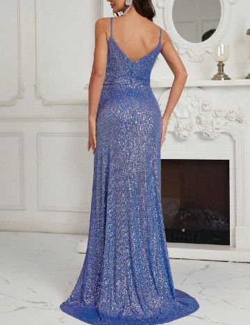 Rochie lunga SHEIN, albastru