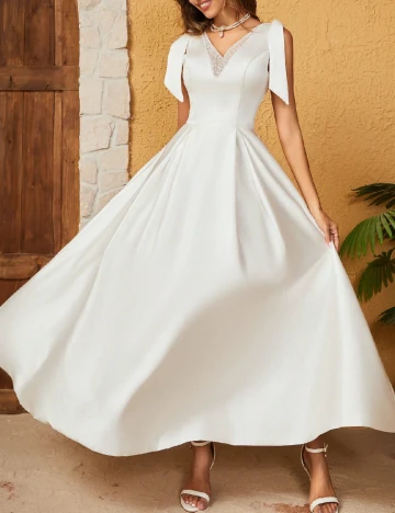 Rochie lunga SHEIN, alb