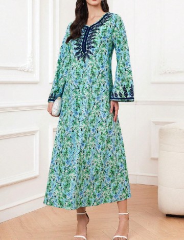 
						Rochie lunga SHEIN, mix culori