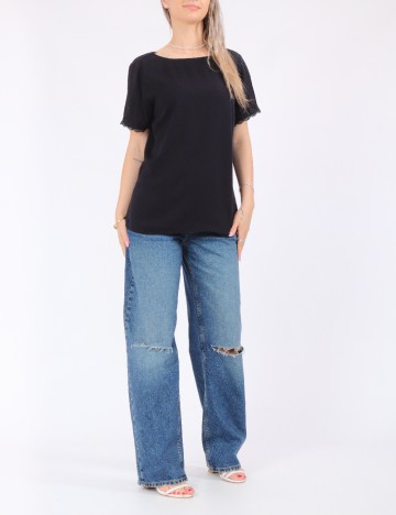 Bluza Vila, negru
