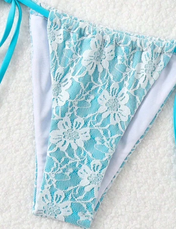 Costum de baie SHEIN, albastru