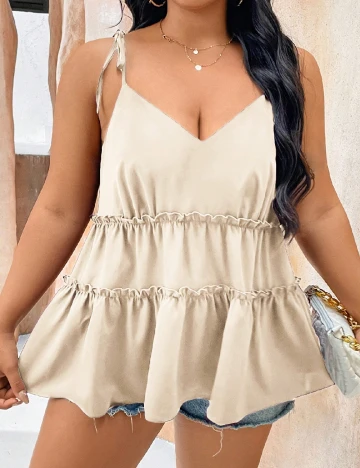 Maiou SHEIN CURVE, crem
