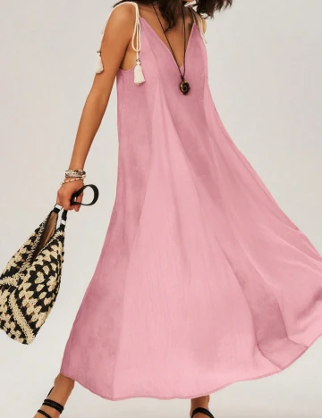 Rochie lunga SHEIN, roz