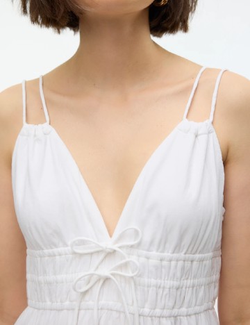 Rochie lunga Vero Moda, alb
