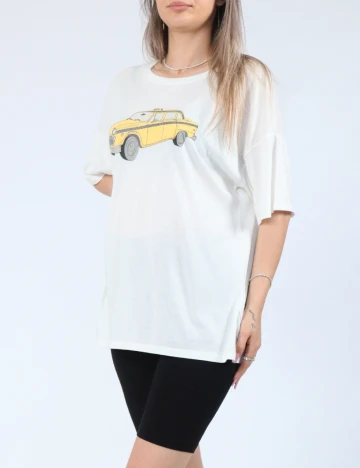 Tricou American Eagle, alb Alb