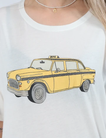 Tricou American Eagle, alb Alb