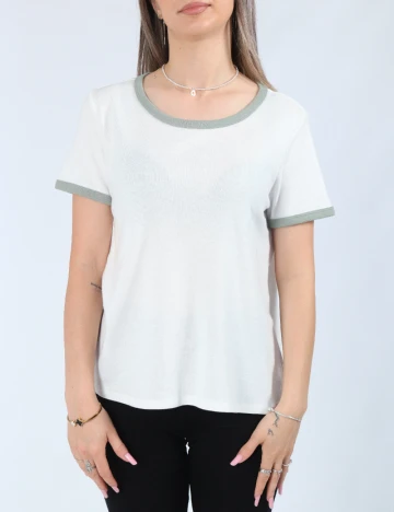 Tricou American Eagle, alb Alb