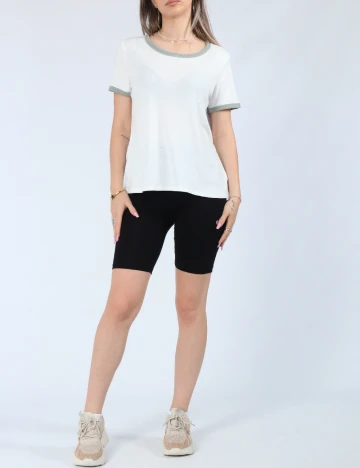Tricou American Eagle, alb Alb