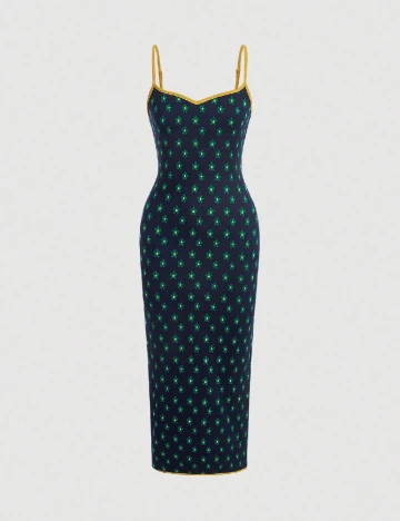 Rochie medie SHEIN, bleumarin