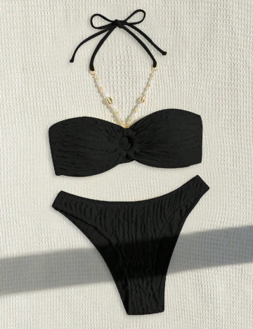 Costum de baie SHEIN, negru