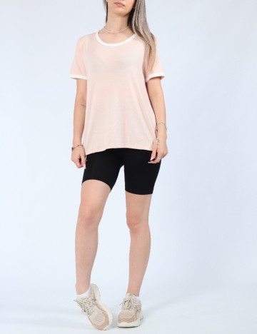 Tricou American Eagle, roz pal