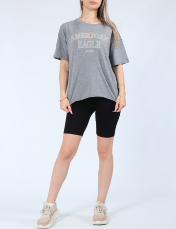 Tricou American Eagle, gri