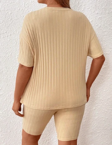 Compleu SHEIN CURVE, crem