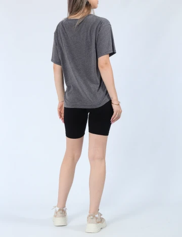 Tricou American Eagle, gri inchis Gri