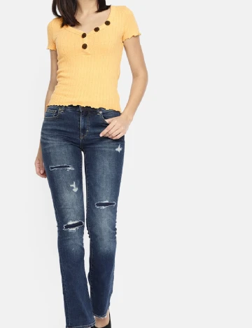 Tricou American Eagle, galben