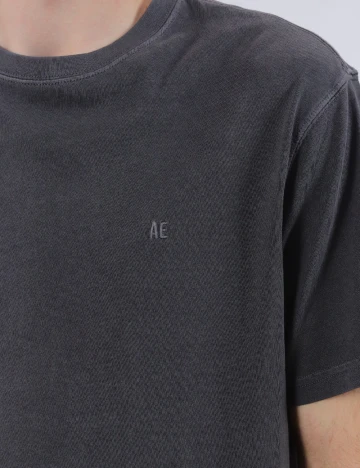 Tricou American Eagle, gri inchis Gri