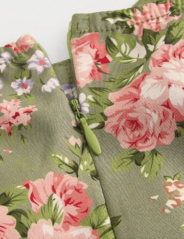 Rochie scurta SHEIN, verde