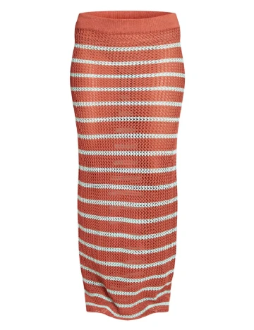 Fusta de plaja PRETTYLITTLETHING, maro