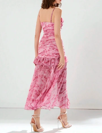 Rochie medie SHEIN, roz