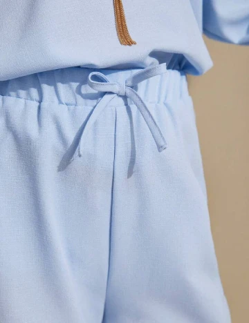 Compleu Shein Kids, bleu Albastru