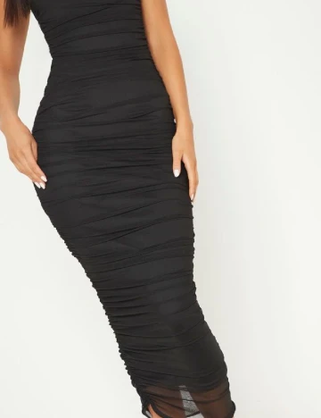Rochie medie PRETTYLITTLETHING, negru Negru