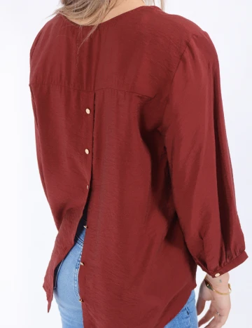 Bluza Vero Moda, visiniu Rosu
