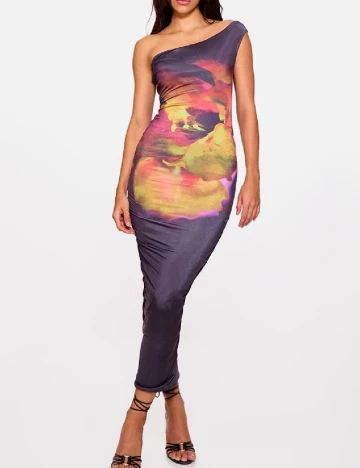 Rochie lunga PRETTYLITTLETHING, negru Negru