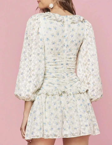 Rochie scurta SHEIN, alb