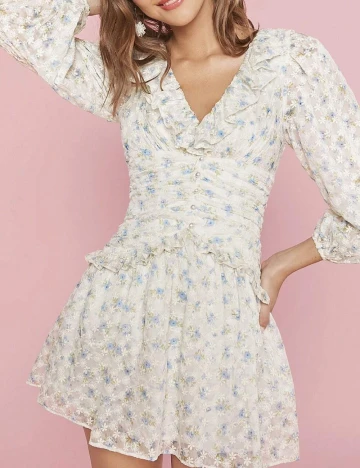 Rochie scurta SHEIN, alb