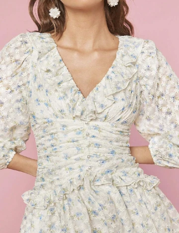 Rochie scurta SHEIN, alb