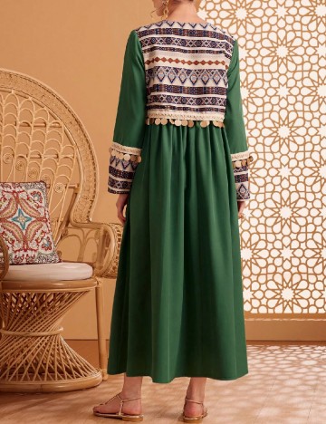 Rochie medie SHEIN, verde