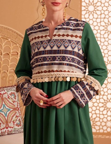 Rochie medie SHEIN, verde