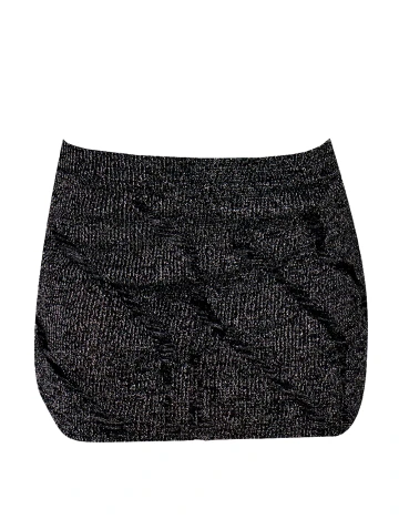 Fusta PRETTYLITTLETHING, negru Negru