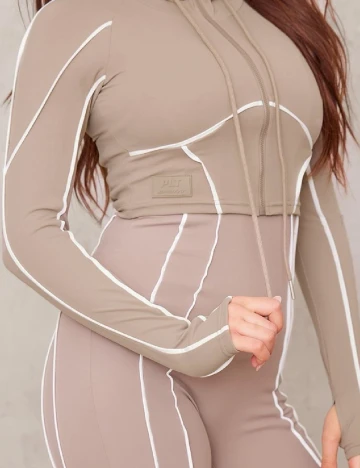 Hanorac PRETTYLITTLETHING, bej