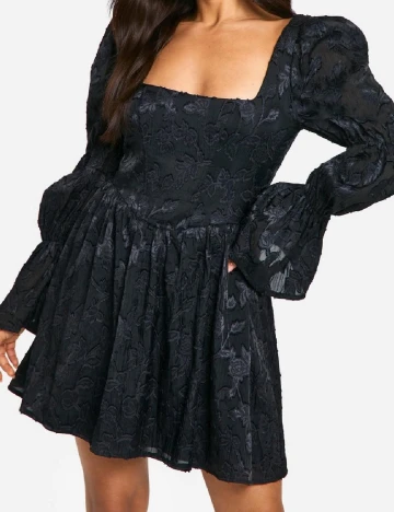 Rochie scurta Boohoo, negru