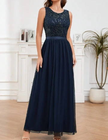 Rochie lunga SHEIN, bleumarin