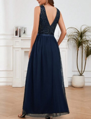 Rochie lunga SHEIN, bleumarin
