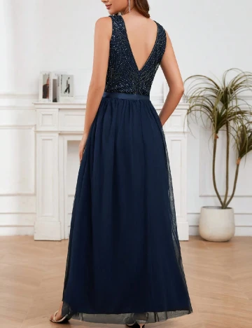 Rochie lunga SHEIN, bleumarin