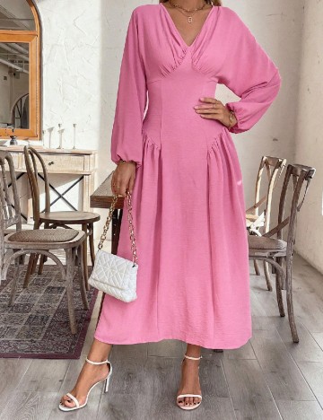 
						Rochie lunga SHEIN, roz