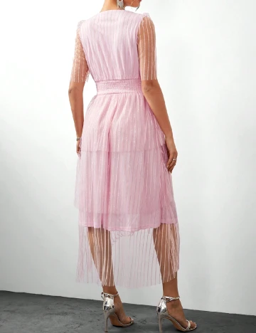 Rochie medie SHEIN, roz