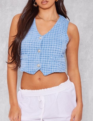 
						Vesta PRETTYLITTLETHING, albastru