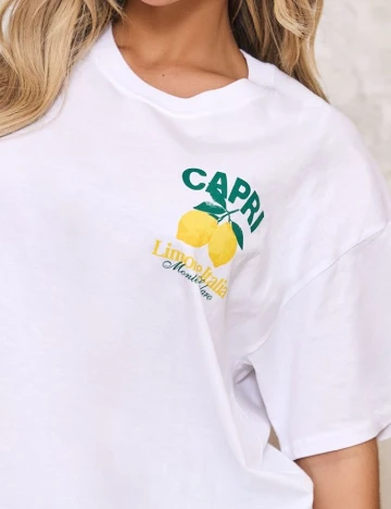 Tricou PRETTYLITTLETHING, alb Alb