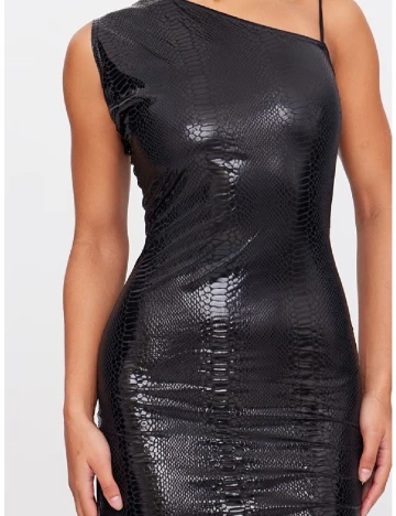 Rochie lunga PRETTYLITTLETHING, negru