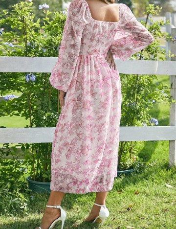Rochie medie SHEIN, roz