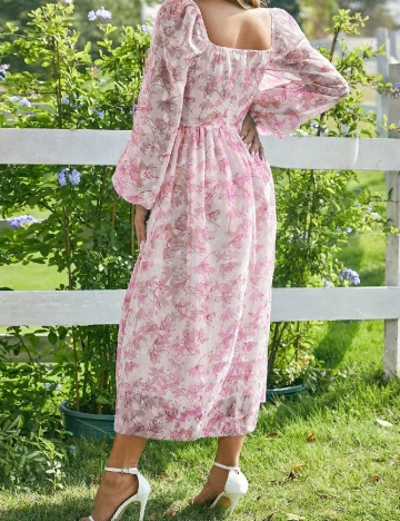 Rochie medie SHEIN, roz