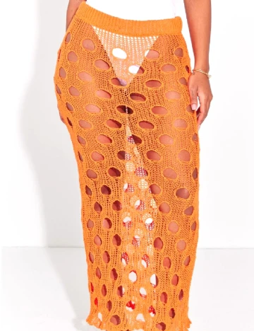 Fusta de plaja PRETTYLITTLETHING, portocaliu Portocaliu